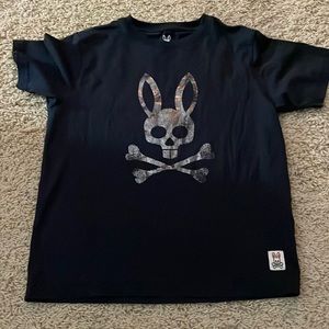 Psycho bunny shirt 10/12 kid size gently worn